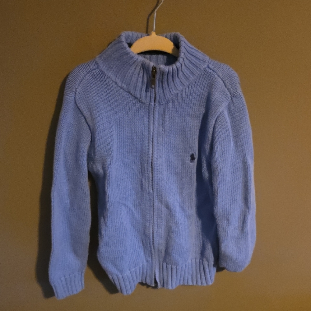 Polo by Ralph Lauren Gray Knit Sweater